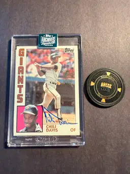 2024 Topps Archives Chili Davis Auto