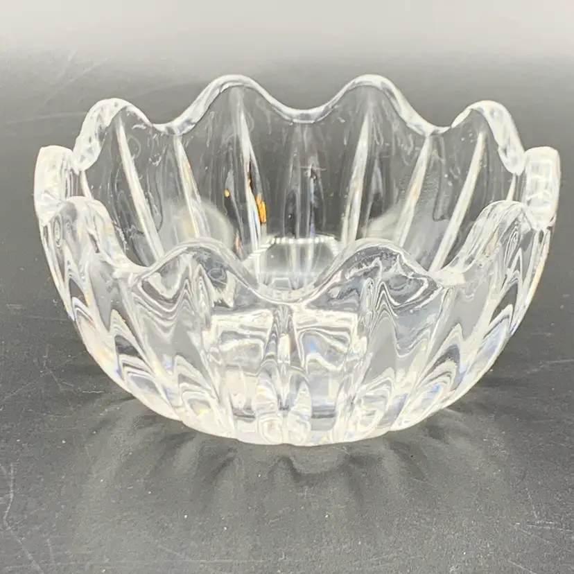 #2 -  Zajecar Crystal Glass Candy Dish 3.5"