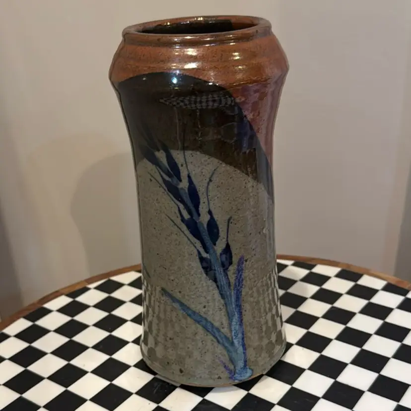 Hand-thrown Alan Brummell Pottery Vase