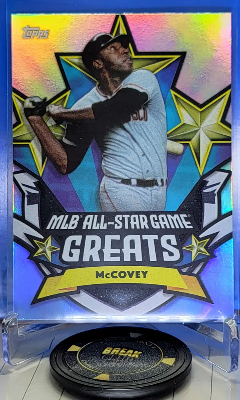 Willie McCovey 2025 Topps All-Star Game MLB All-Star Game Greats #ASGG-43 San Francisco Giants