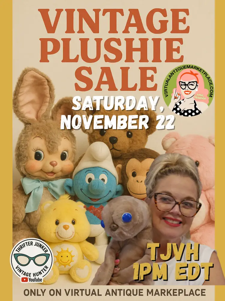 VAMP Vintage Plushie Live Sale with TJVH 