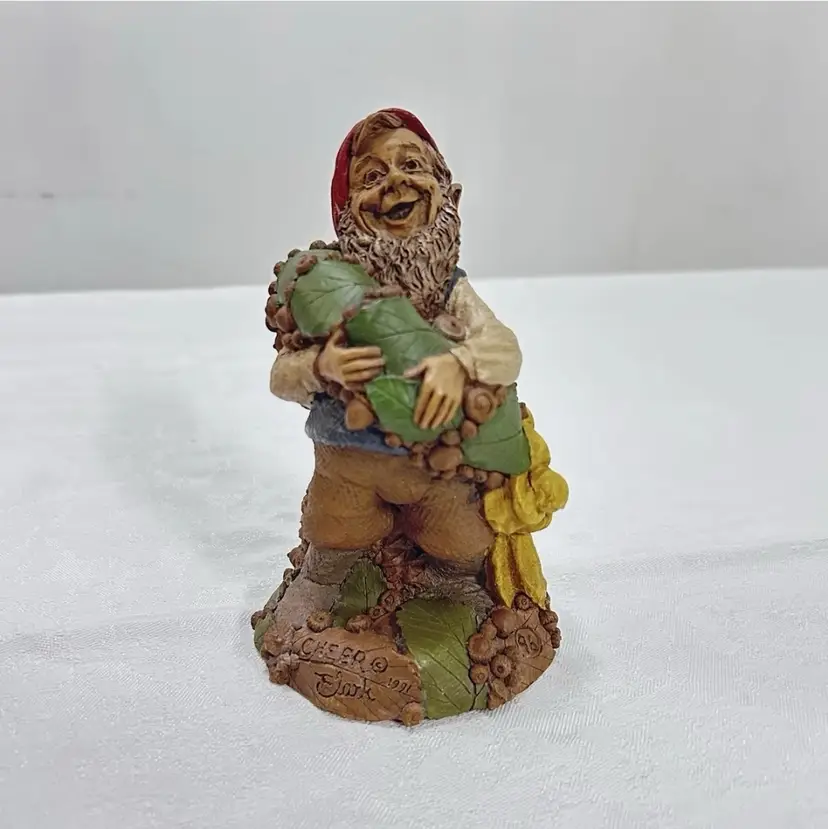 Tom Clark Cheer Gnome Figurine 1991 Cairn Studios #5175 Limited Edition