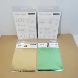 Penny Black Stick & Shine Embossing Sheets. Free Shipping.