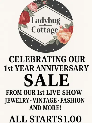 🎉 $1 Starts!! Let's Celebrate!! 🎉