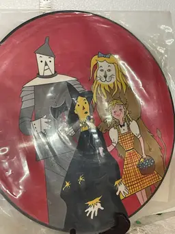 Pinocchio/Wizard Of Oz Picture Disc LP – Animation Vinyl Record Vintage Cartoon