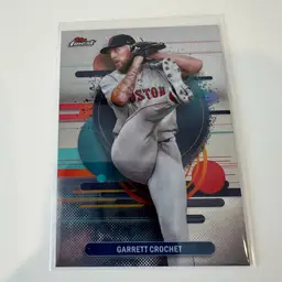 Garrett Crochet Finest Uncommon Boston Red Sox