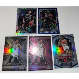 Brooklyn Nets 5 Card Lot