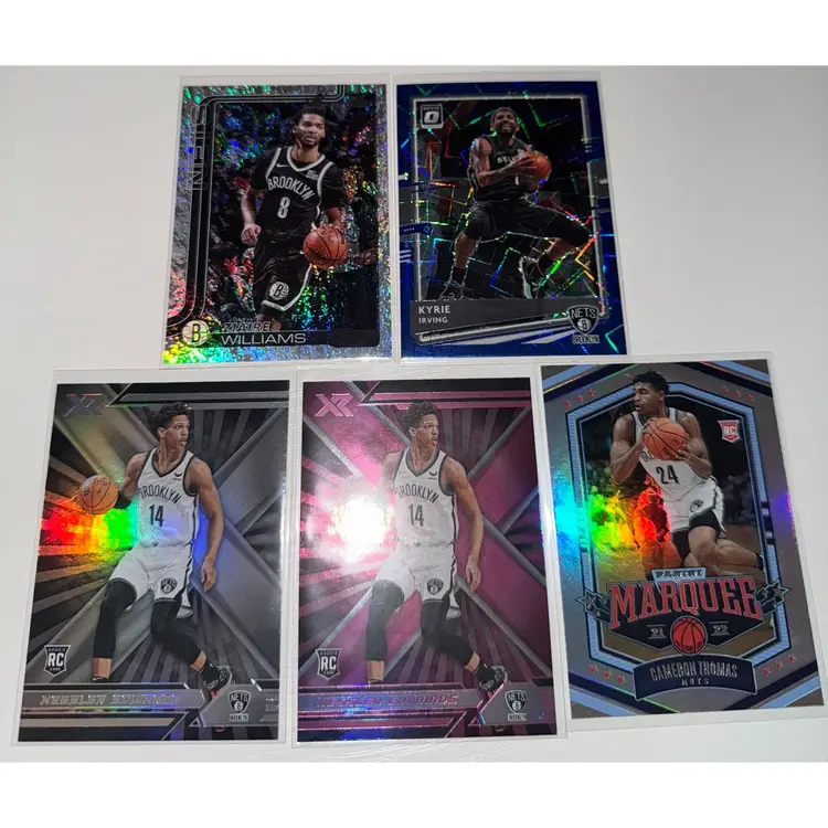 Brooklyn Nets 5 Card Lot