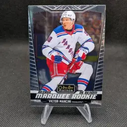 Victor Mancini 2024-25 O-Pee-Chee Platinum Marquee Rookie RC #275 - New York Rangers