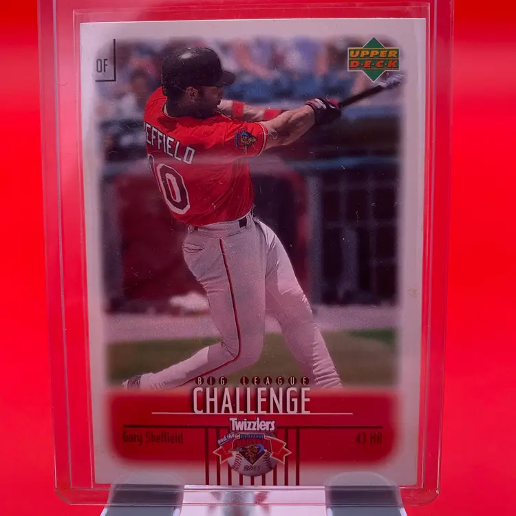 Upper Deck 2001 Pair of Twizzlers Big League Challenge Trading Cards #'s 6 & 8