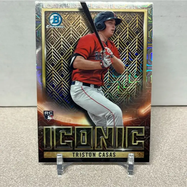 Triston Casas - Mega Iconic RC 2023 Bowman Chrome