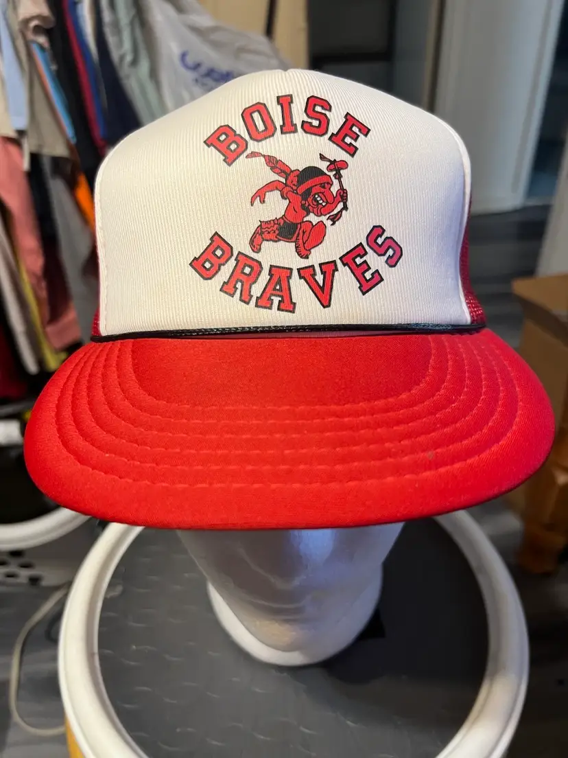Vintage Boise Braves Trucker SnapBack Hat