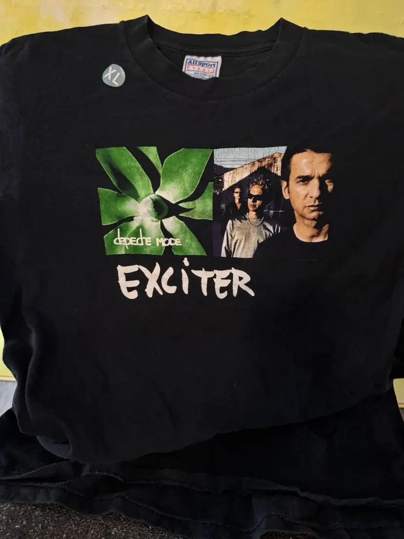 Depeche Mode Exciter 2001 Tour Shirt
