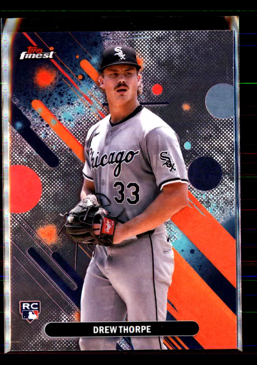 Drew Thorpe 2025 Topps Finest #15 - (113) - Chicago White Sox
