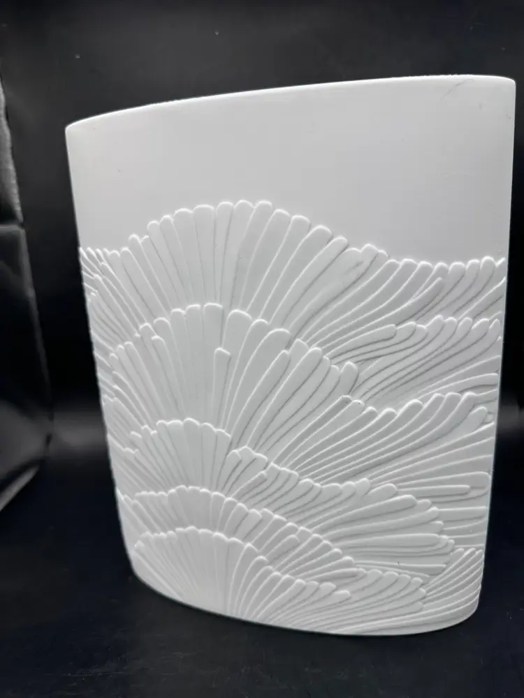 ROSENTHAL Studio Linie VASE Ceramic White Matte Finish 9”H Germany R Nairac