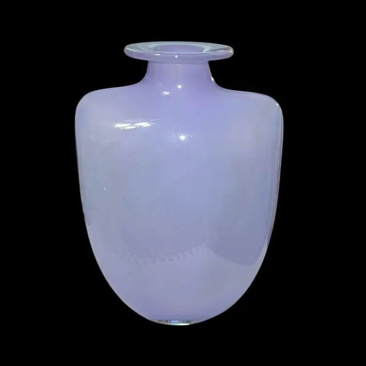 Kjell Engman Kosta Boda “Swing” Purple Glass Vase