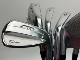 Titleist 2021 T100 4-PW Iron Set AMT Tour White S300 Stiff Flex