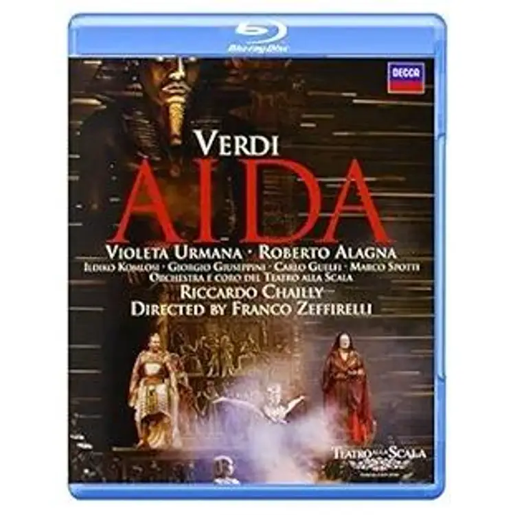 Verdi's Aida Blu-ray - Directed by Franco Zeffirelli NEW Sealed