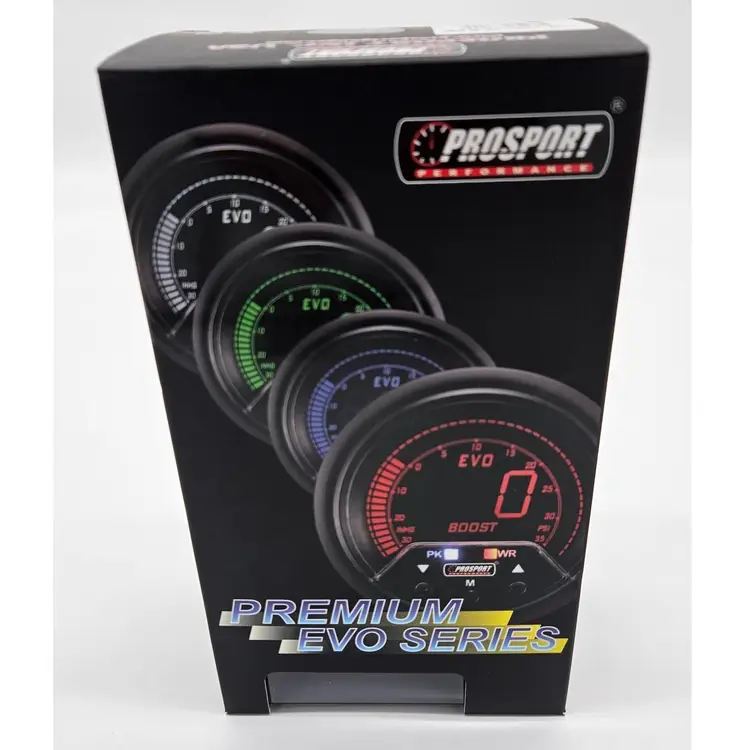 ProSport 52mm (2 1/16") Electrical Boost Gauge