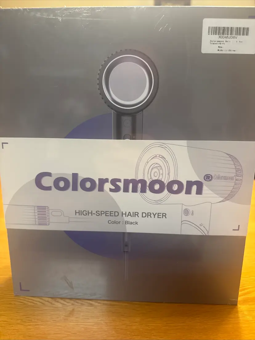 Colorsmoon High Speed Hair Dryer Black
