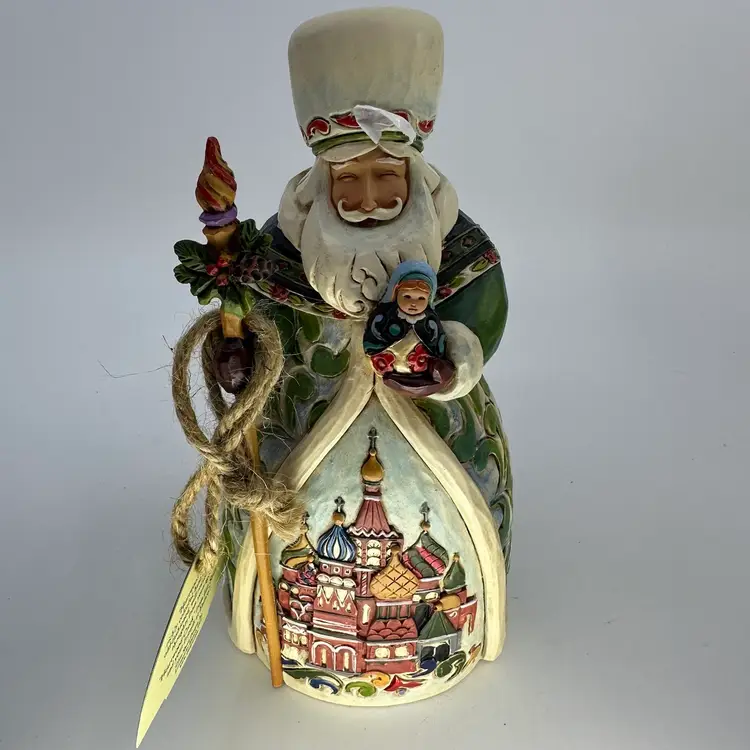 Jim Shore Heartwood Creek Grandfather Frost Russian Santa Figurine