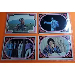 exmt-vintage-4 card lot-1973 donruss-the osmonds-trading cards-alan/donny!look!