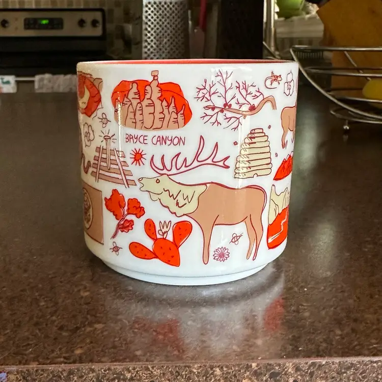 Starbucks Utah Been There Coffee Mug 2018 - 14 Oz