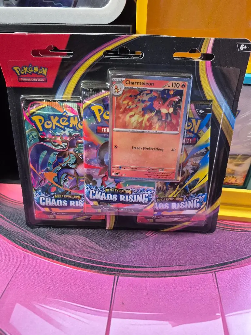 Chaos Rising 3 Pack with Charmeleon Promo