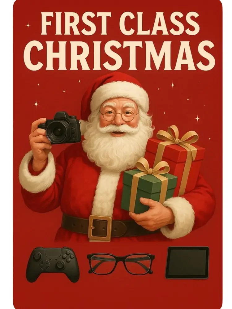 Christmas Train - $1.00 Starts Video Games Consoles Graphic Tees And Much More