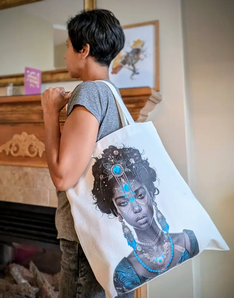 Custom DTF Tote Bag