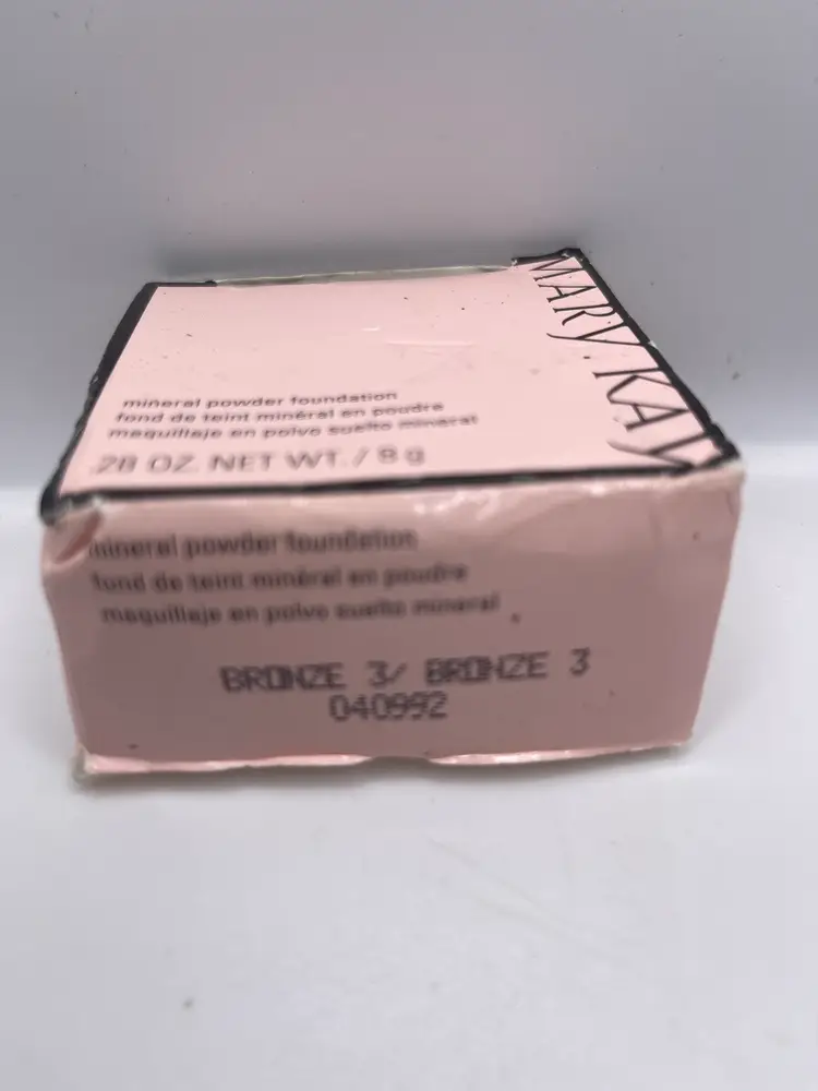 Mary Kay Mineral Powder Foundation Bronze 3 ~ Powder Or Foundation