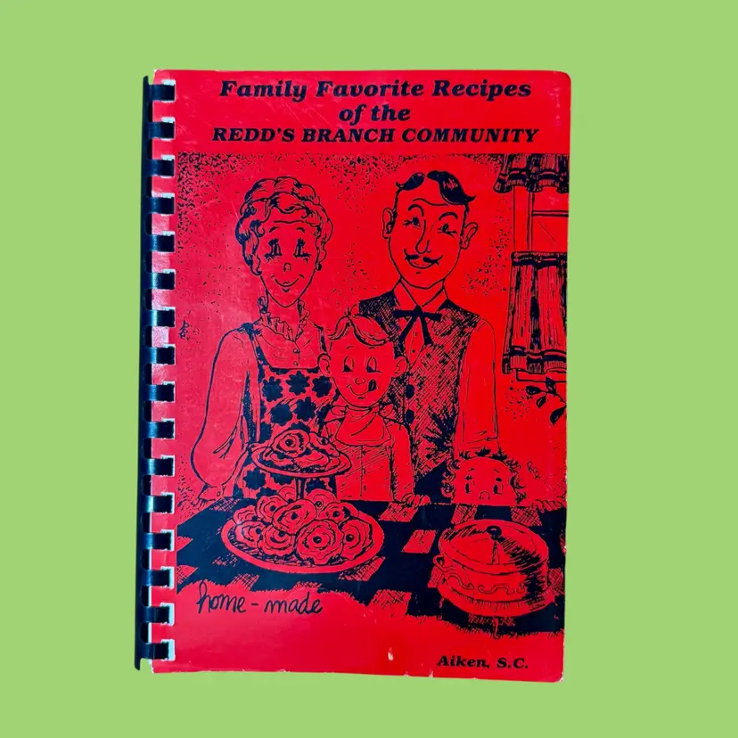 Vintage 80's Cook Book | FAVORITE RECIPES South Carolina | Soft Cover