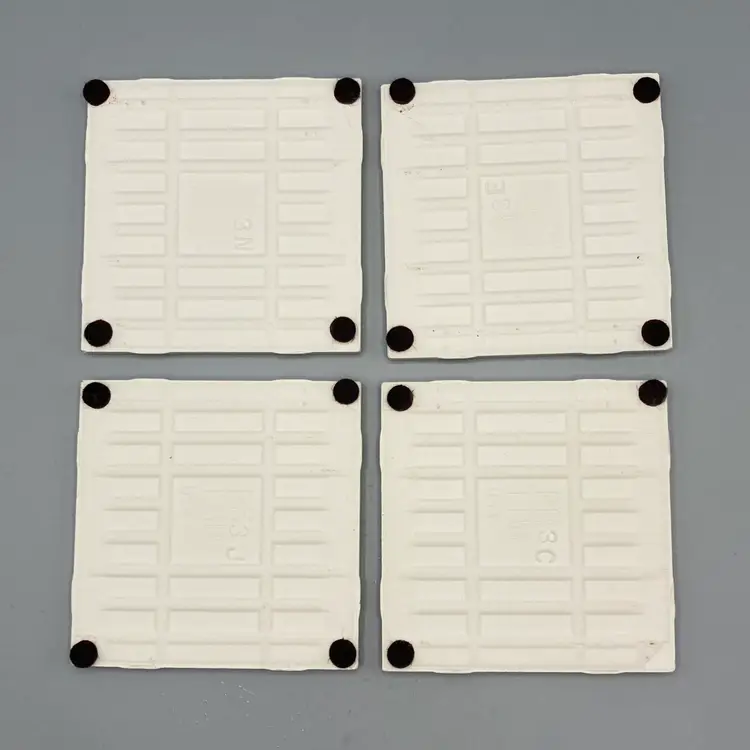 United States Air Force Coasters on USA Ceramic Tiles - Set of 4