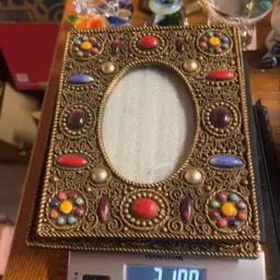 Jeweled Picture Frames. - 2