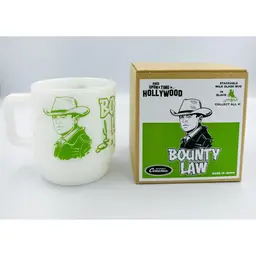 Green Bounty Law Milk Glass Mug - Bounty Law Milk Glass Mug