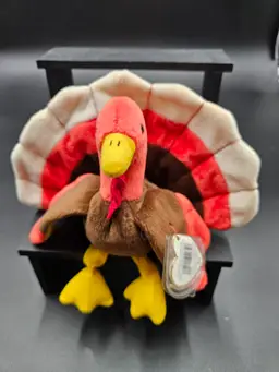 "Gobbles" TY Beanie Baby Turkey, 1996