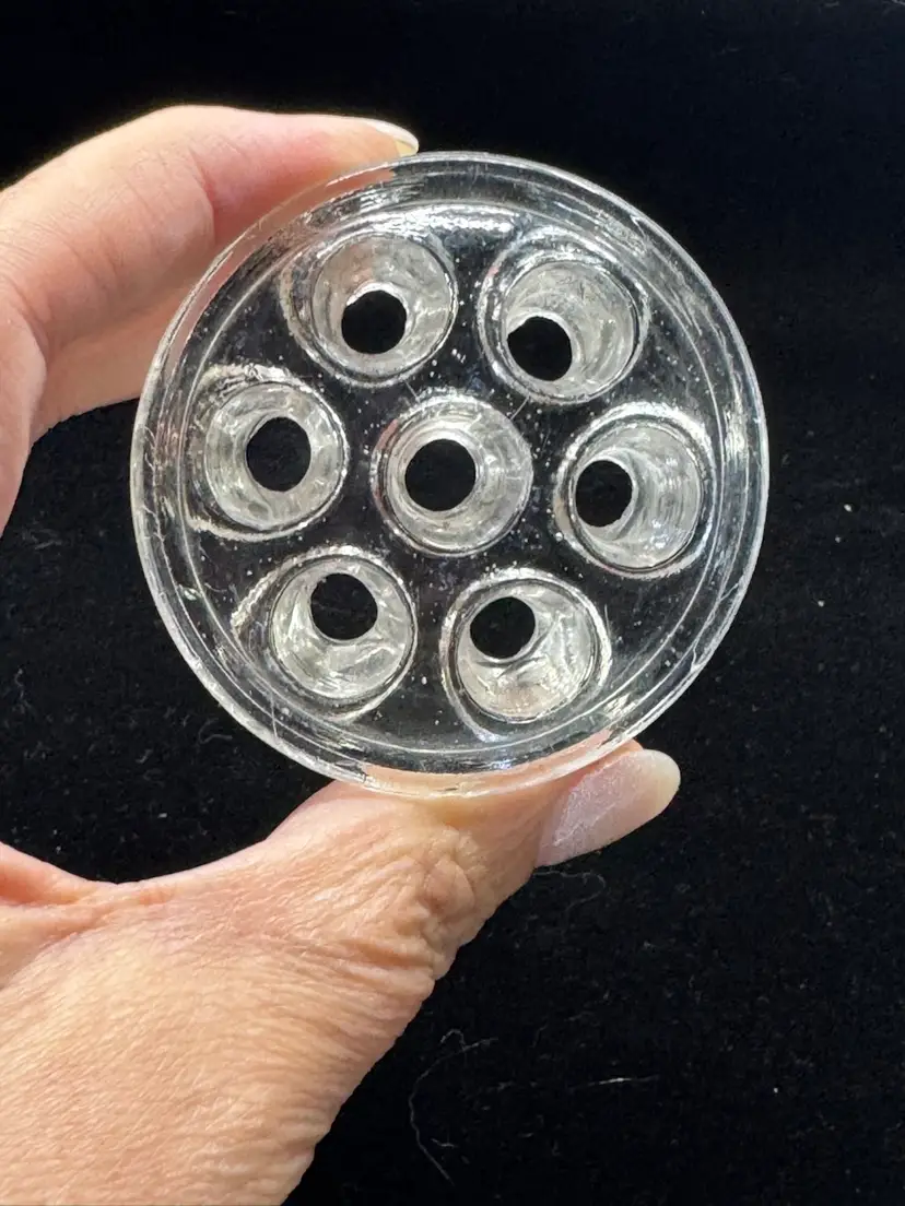 Glass Flower Frog- No Glow