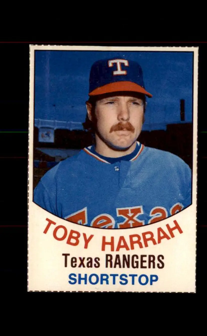 1977 Hostess #37 Toby Harrah - (pk1) - Texas Rangers