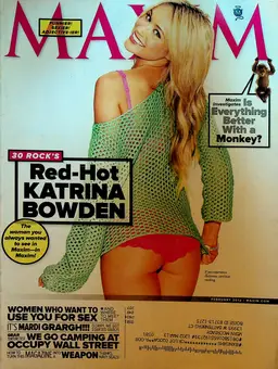 Maxim Magazine February 2012 Katrina Bowden