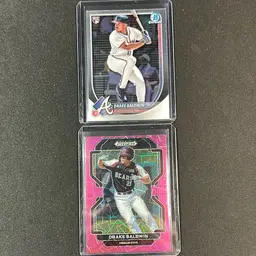 Drake Baldwin BC RC And Prizm Draft Pink Laser