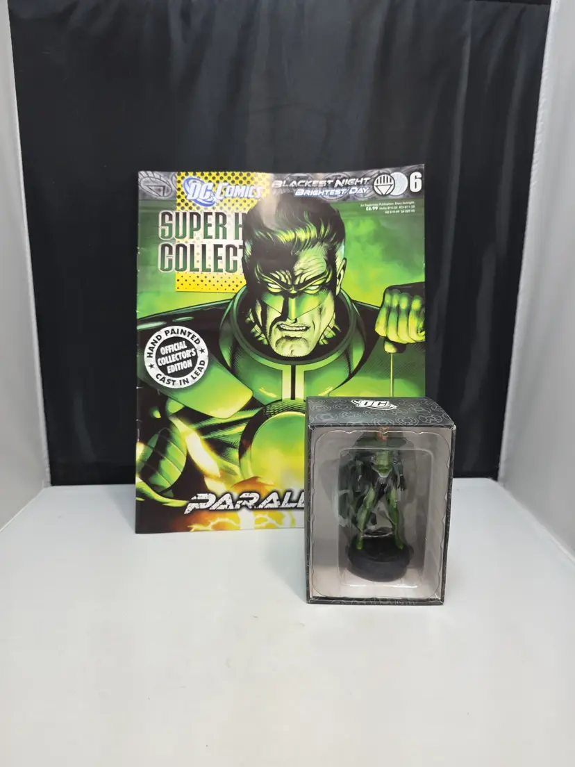 Eaglemoss DC Comics Collection #6 Parallax Blackest Night Figurine W/Mag (Y)