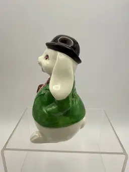 Vintage Otagiri Ceramic Rabbit Bunny Salt Shaker Japan Hand Painted