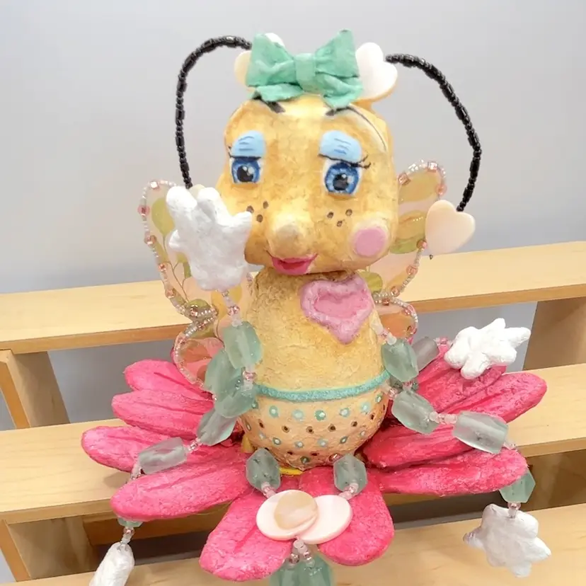 Made By Me Love Bug Shelf Sitter