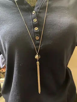 Paparazzi Socialite of the Season Silver Necklace W/Earrings..5-23