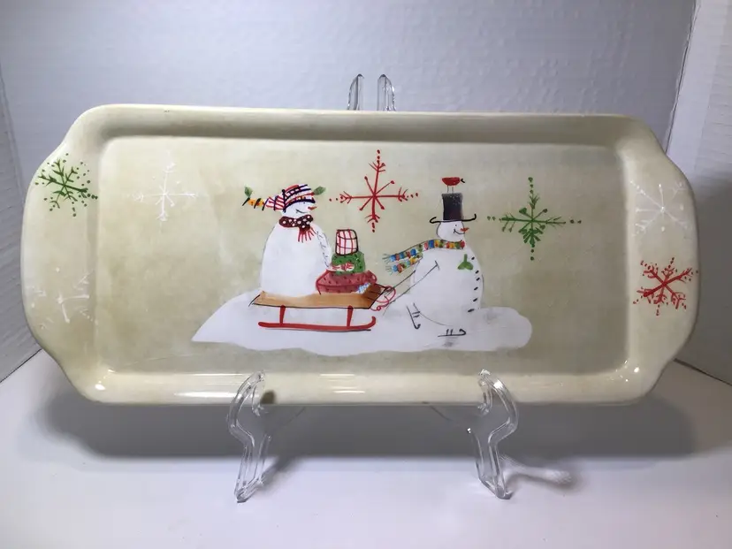 561-Oneida Christmas Platter