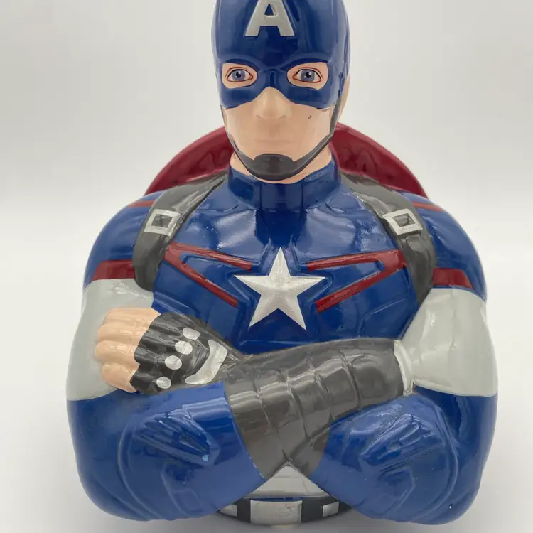 Marvel Captain America Civil War 7" Ceramic Piggy Bank
