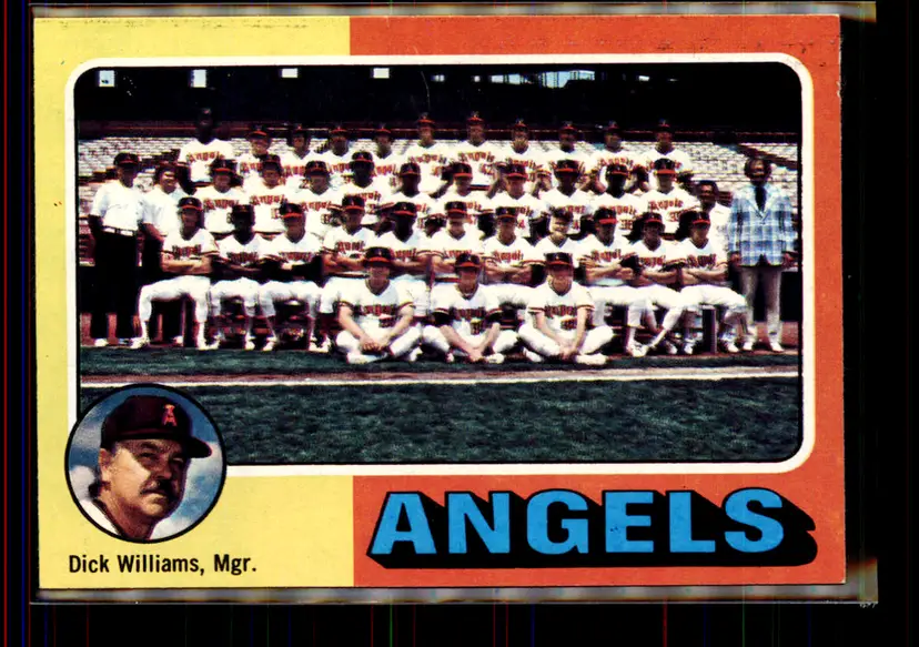 California Angels 1975 Topps #236 - California Angels - (pk4-160)