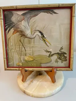 Vintage Print By Ira Monte