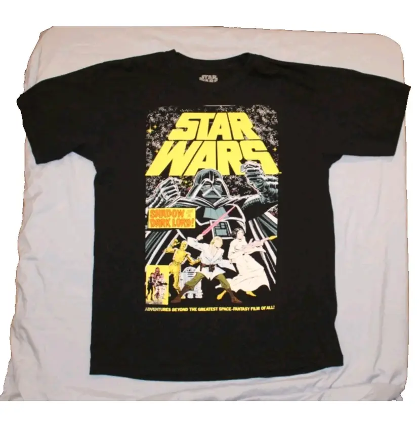 Star Wars "Shadow of a Dark Lord" Men's Large T-Shirt. RN #85947