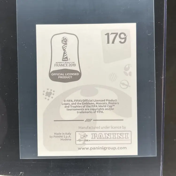 Steph Catley 2019 Panini Women’s World Cup Sticker Australia Soccer Card